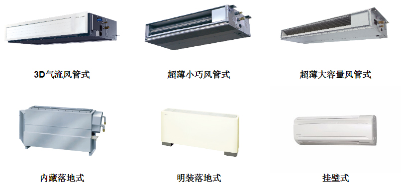 大金中央空调室内机产品